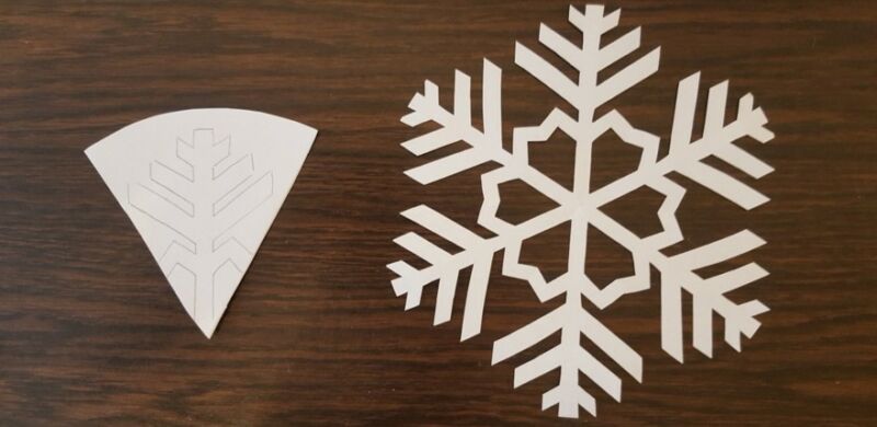 470376555dc7973137f81b7c61b831b7 Як зробити сніжинки з паперу легко і красиво на Новий рік? (шаблони для вирізання)