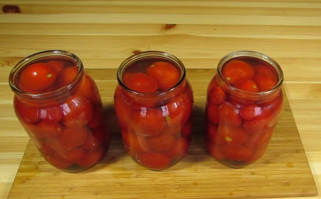 60239bdce34bb3c20fe3d8eaff56a644 Помідори мариновані на зиму: 7 дуже смачних рецептів солодких маринованих помідор