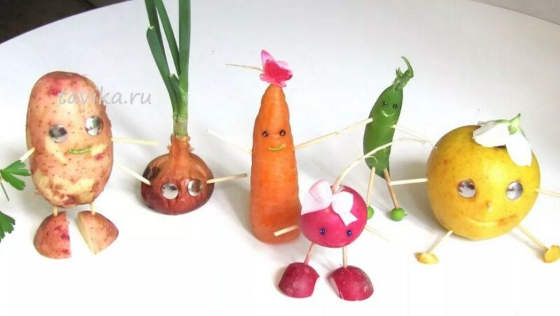 669a554ae9a448b708988906c073e91e Вироби з овочів та фруктів для виставки Осені в школу і дитячий садок — найкрасивіші ідеї