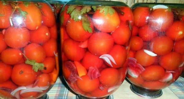 738b3320d2078d97bf32792d36782c94 Помідори мариновані на зиму: 7 дуже смачних рецептів солодких маринованих помідор