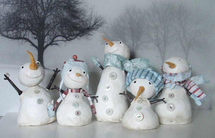  Сніговик своїми руками на Новий рік з підручних матеріалів