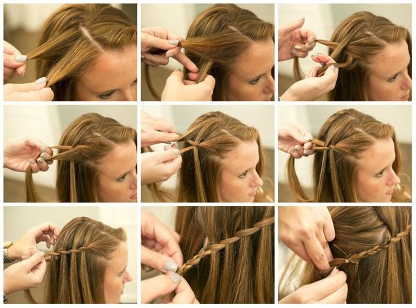 81aa7659f2c7ffbd3f4a1ac5a1b5e36d Прості зачіски на середні волосся на кожен день, свято, для підлітків. Фото, як зробити покроково