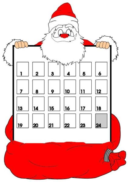 8b0816f709de8bb6fc5c9a75fa3c6472 Адвент календар для дітей до Нового року своїми руками з шаблонами і завданнями, які можна роздрукувати