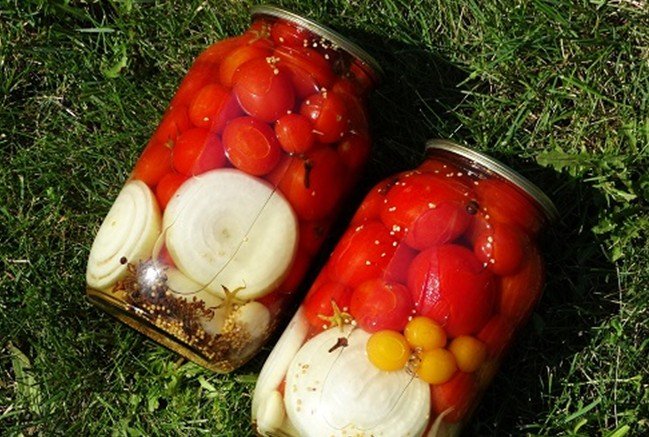 8bb0959162c26ee637d6b4c57eddf874 Солодкі мариновані помідори на зиму: дуже смачні рецепти