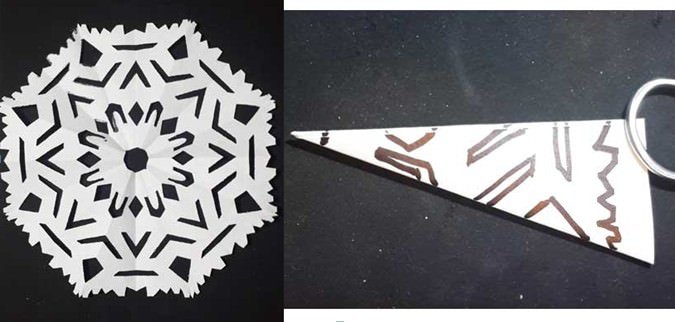 b7b377cecb1568a0d64bfc470ae69c16 Як зробити сніжинки з паперу легко і красиво на Новий рік? (шаблони для вирізання)