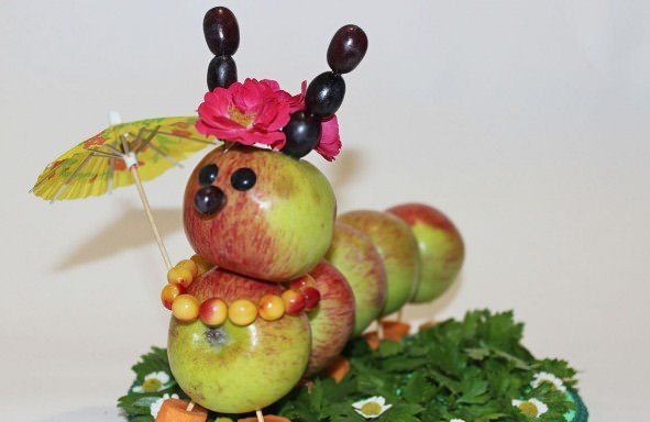 b8707c4cf836f7029e211639d2704b0f Вироби з овочів та фруктів для виставки Осені в школу і дитячий садок — найкрасивіші ідеї
