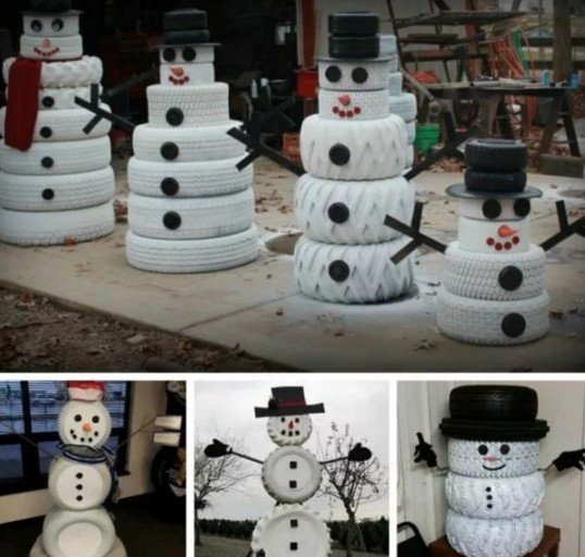 e34dc0a8ecafb14897a13bb8095ee7b8 Як зробити сніговика легко і красиво з підручних засобів? Ідеї виробів в домашніх умовах