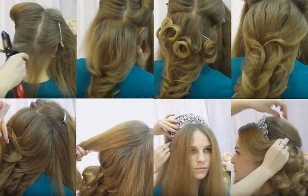 f21a48cc576862cbf26c46c5081e6a9f Зачіски з косами на середні волосся для дівчаток та дівчат. Фото, як зробити покроково