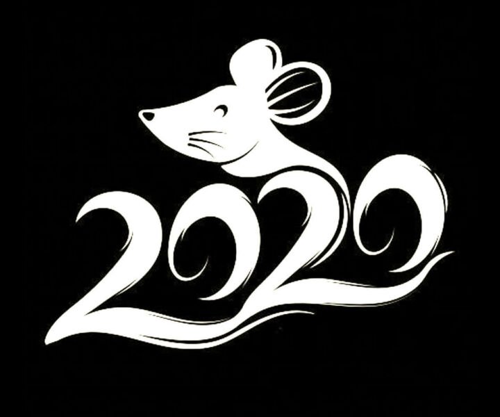 f65ee53c26dbbfca86801b842af30e77 Трафарети щури або миші на вікна до Нового року 2020 для вирізання з паперу