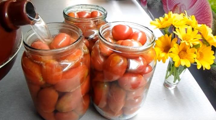 ffe4933c94c7ebafb98cc2152df3fc23 Солодкі мариновані помідори на зиму в літрових банках — дуже смачні рецепти