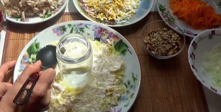 salat granatovyjj braslet   klassicheskie recepty ochen vkusnogo salata43 Салат  Гранатовий браслет — класичні рецепти дуже смачного салату