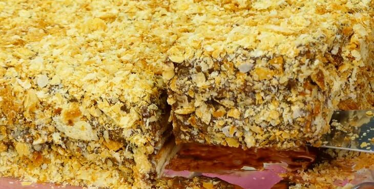 tort napoleon iz gotovogo sloenogo testa   legkie i bystrye recepty43 Торт Наполеон з готового листкового тіста легкі і швидкі рецепти