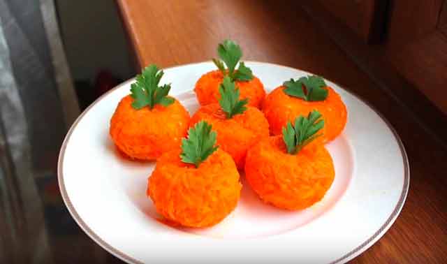 zakuska na novyjj god mandarinki: 4 recepta5 Закуска на Новий рік «Мандаринки»: 4 рецепта