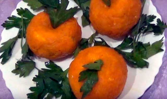zakuska na novyjj god mandarinki: 4 recepta9 Закуска на Новий рік «Мандаринки»: 4 рецепта