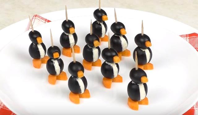 zakuska na novyjj god pingviny   3 recepta152 Закуска на Новий рік «Пінгвіни» — 3 рецепта