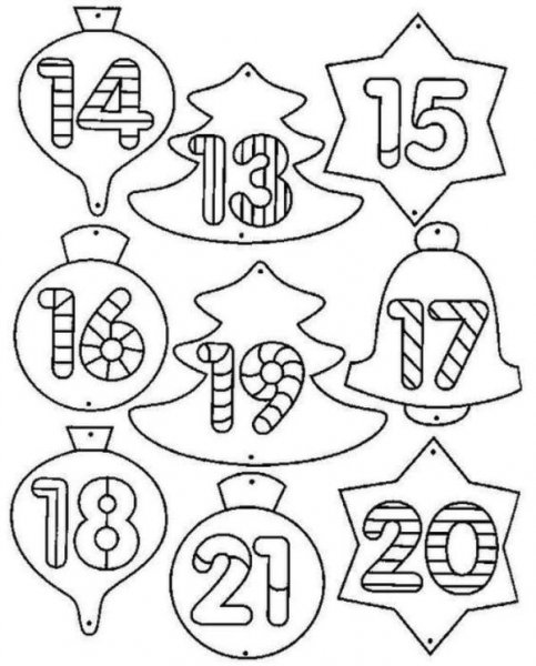 igrushki iz fetra na novyjj god 2020: novogodnie vykrojjki351 Іграшки з фетру на Новий рік своїми руками: новорічні викрійки