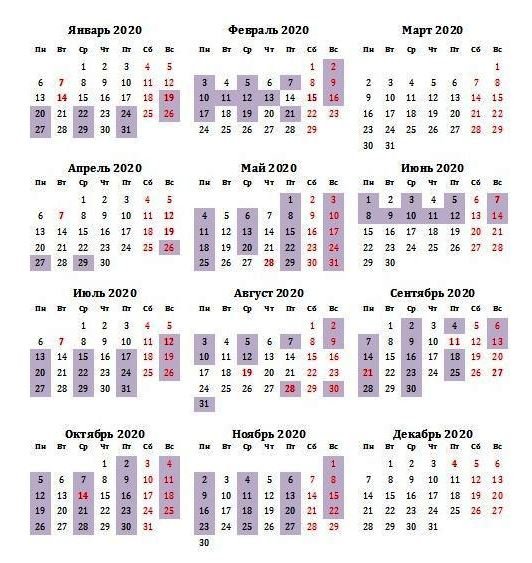 kalendar venchanijj na 2020 god: blagopriyatnye dni4 Календар вінчань на 2020 рік: сприятливі дні