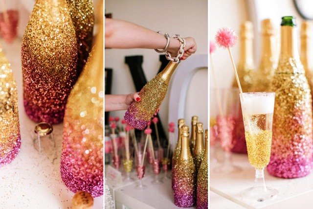 luchshie idei dekora butylki shampanskogo na novyjj god 2020129 Кращі ідеї декору пляшки шампанського на Новий рік своїми руками