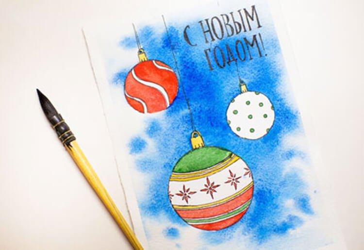risunki na novogodnyuyu tematiku: chto narisovat na novyjj god291 Малюнки на новорічну тематику: що намалювати на Новий рік