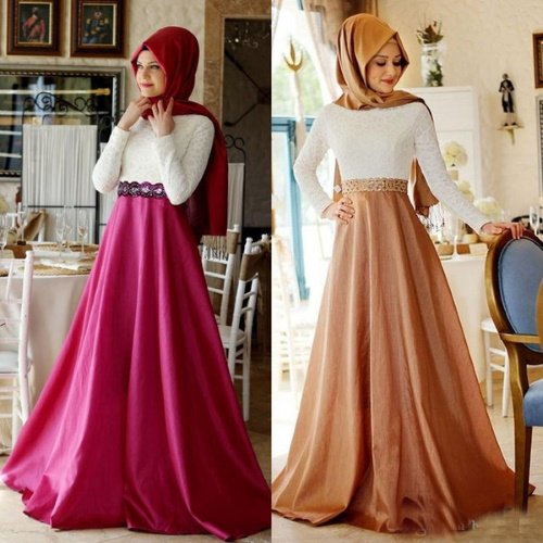02ab96f5d90b9cabde9a5e9abf0d729c Довгі сукні з довгими рукавами ісламські. Фото, новинки моделей