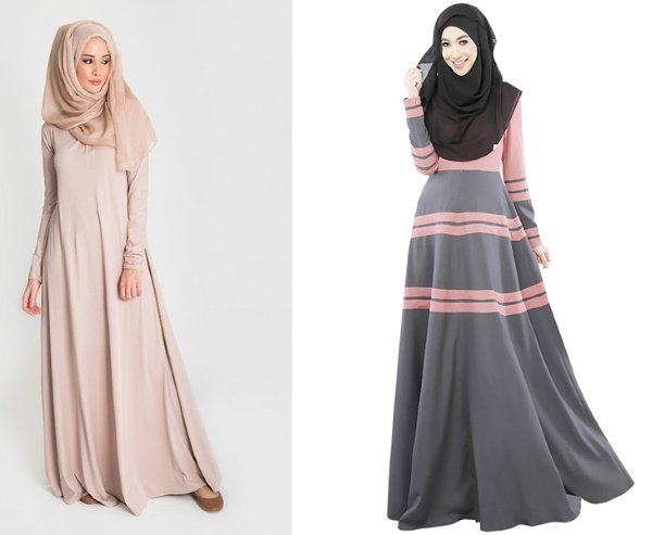 2897b987d7e03287e367532043b2112a Довгі сукні з довгими рукавами ісламські. Фото, новинки моделей