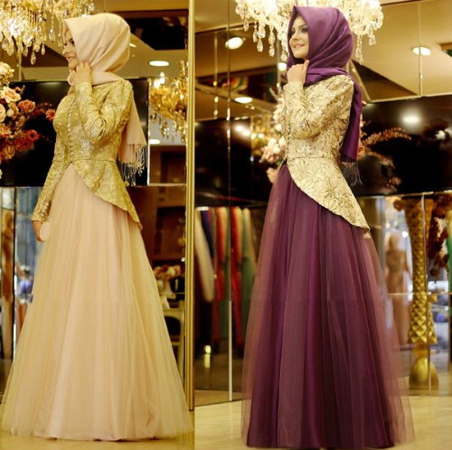 2aa9da78c303e4af3381da366ad20ffb Довгі сукні з довгими рукавами ісламські. Фото, новинки моделей