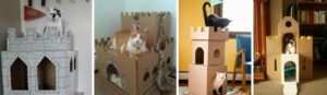 2aebd9190038271561166512683ec1b8 Будиночок для кішки: як зробити з коробки, що для цього потрібно, схеми та майстер класи