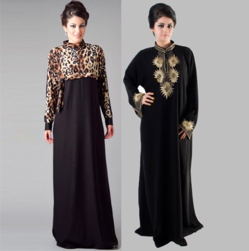 4f4fa87d46959dfdecc0c9b950a7af38 Довгі сукні з довгими рукавами ісламські. Фото, новинки моделей