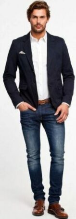648c75d6c7883427a113b1ea086d658a Як чоловікам носити піджак з джинсами і з чим його краще надягати