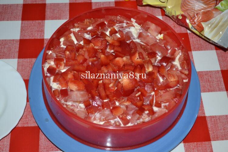 3c9f5bf039e7001e6ef8605f8cbbdb9b Крабовий салат з перцем і помідорами — рецепт