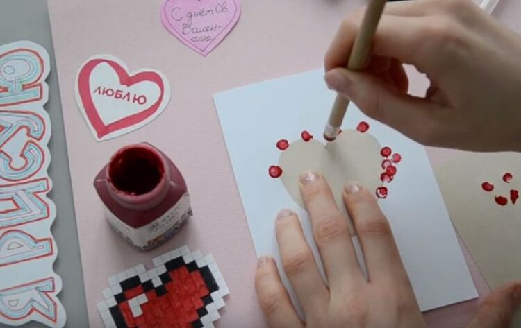 3cc56cff8107184ee5462e30003ab211 Листівки на День Святого Валентина з паперу своїми руками: легкі і красиві