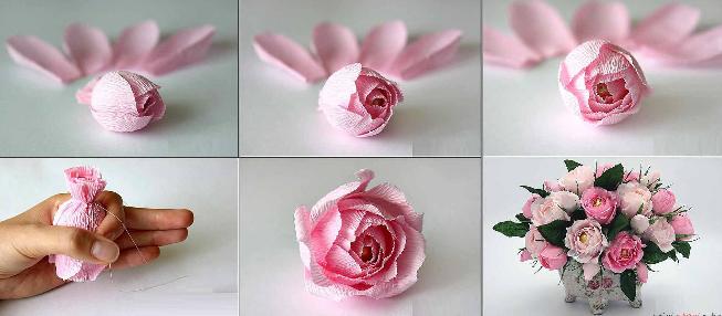 3ddd61a178c2827f062185dbc9fecbc0 Квіти з паперу — схеми і шаблони для створення паперових квітів