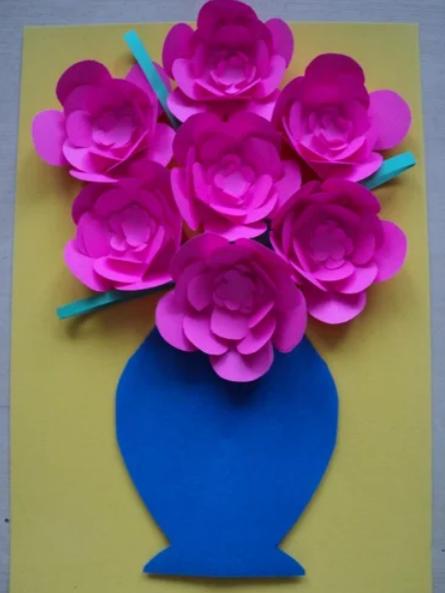 3e7770b683fe77d6e6cd5590e4f723bc Квіти з паперу — схеми і шаблони для створення паперових квітів