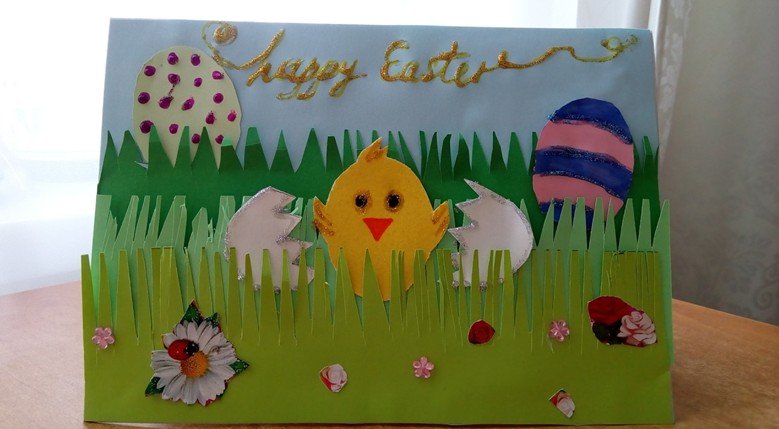 6b2637b1e9096335129e58452654d2c5 Красиві листівки на Великдень з паперу з шаблонами для дітей