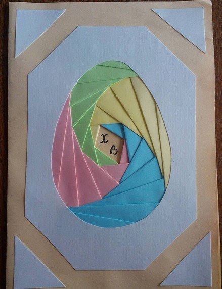 a73c7c037a929ff41aa643e96e785270 Красиві листівки на Великдень з паперу з шаблонами для дітей