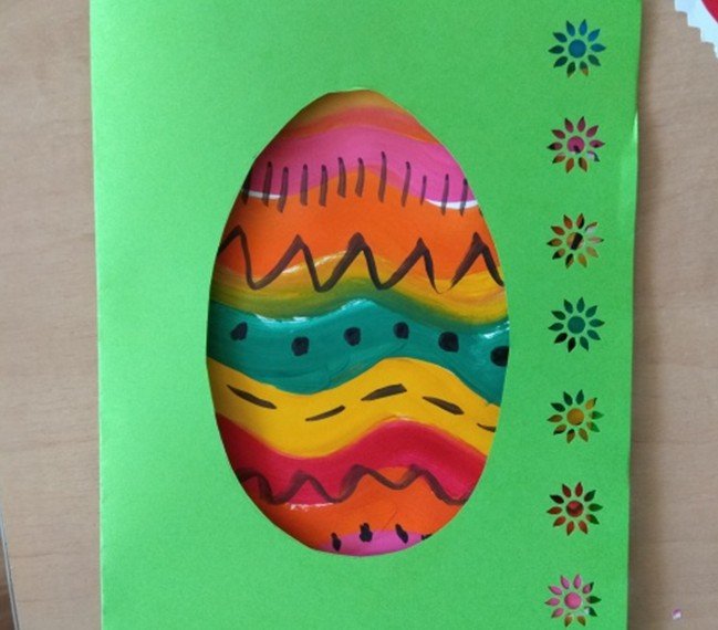 cfeb67614ffed0015bca043e75012f58 Красиві листівки на Великдень з паперу з шаблонами для дітей