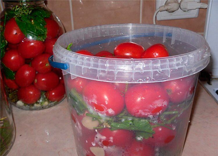 d8dbea87bf6e6cda2abb23caa9d1be96 Солоні помідори на зиму: 10 смачних і простих рецептів