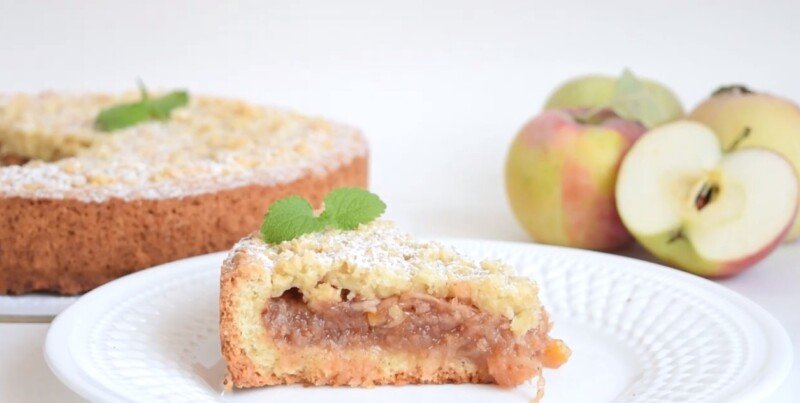 2d975ab38e9ede789c6c17366688f873 Яблучний пиріг в духовці — 14 самих смачних і простих рецептів пирога з яблуками