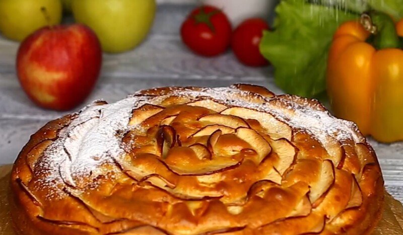 5acb9a568cebd022d7c7fa191a1c560d Яблучний пиріг в духовці — 14 самих смачних і простих рецептів пирога з яблуками