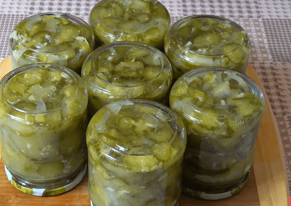 salat iz ogurcov na zimu – 5 prostykh i vkusnykh receptov96 Салат з огірків на зиму – 5 простих і смачних рецептів