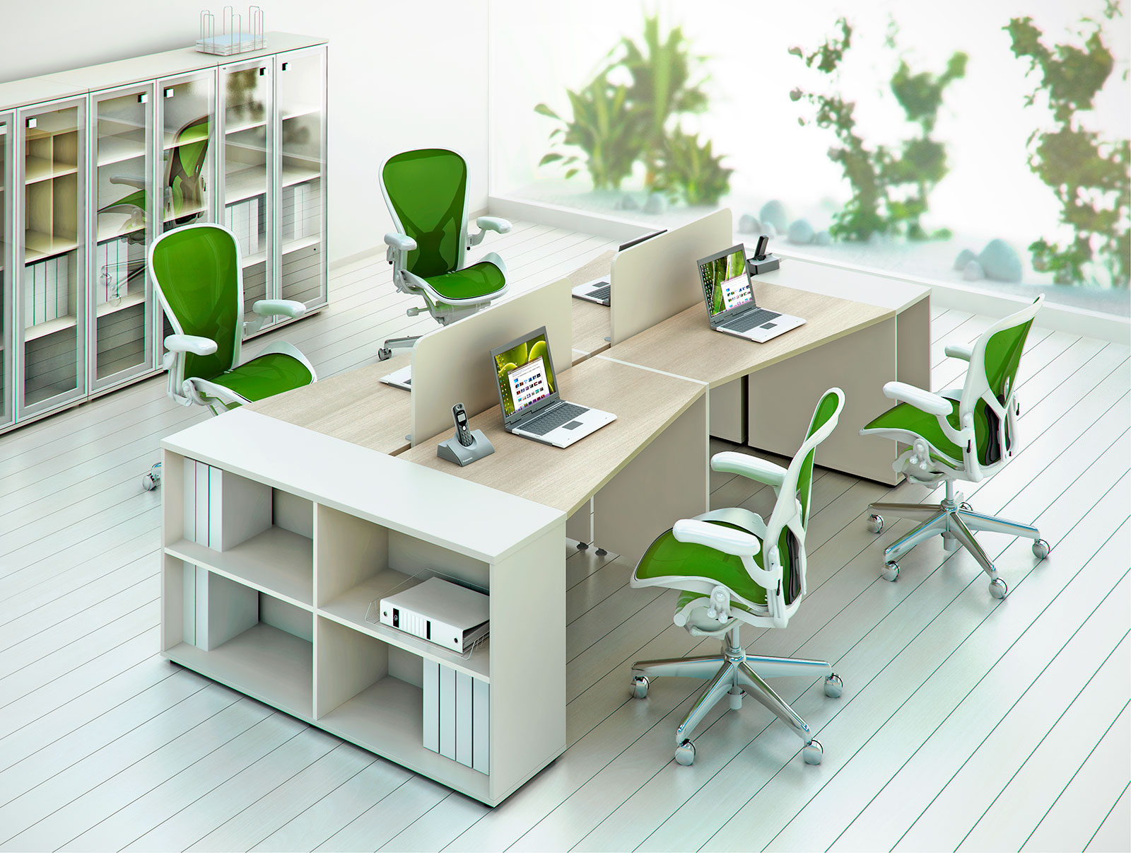 1 3 Стандартне меблювання в офісі – потрібне чи ні?